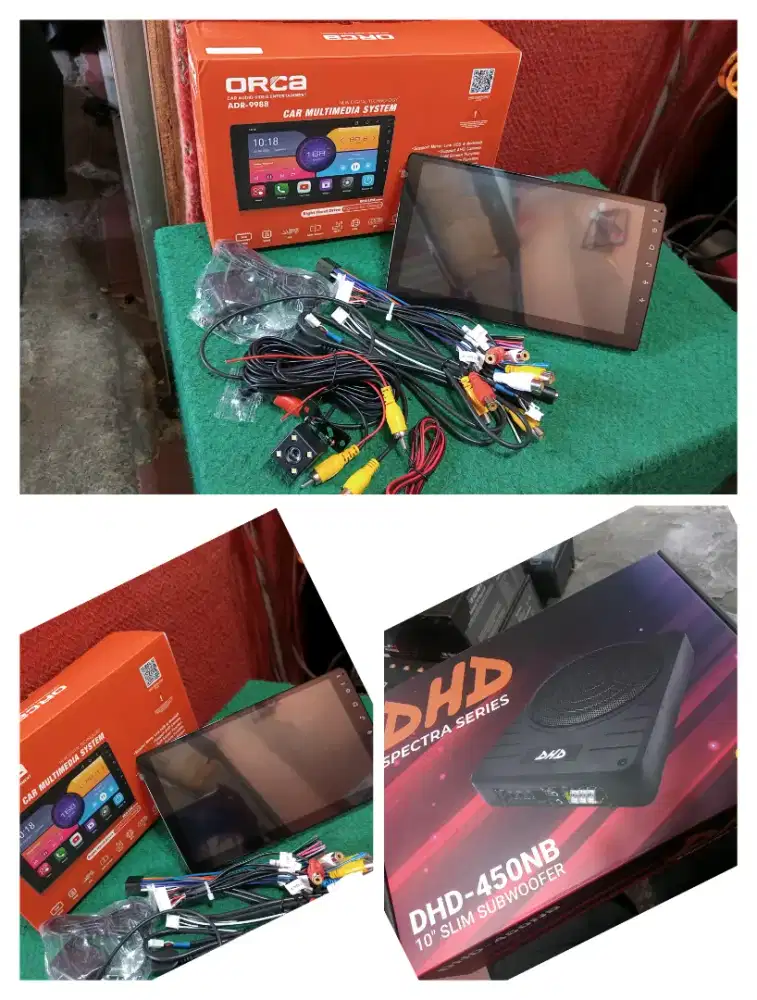 Jual paket android camera dan subwooper aktif kolong
