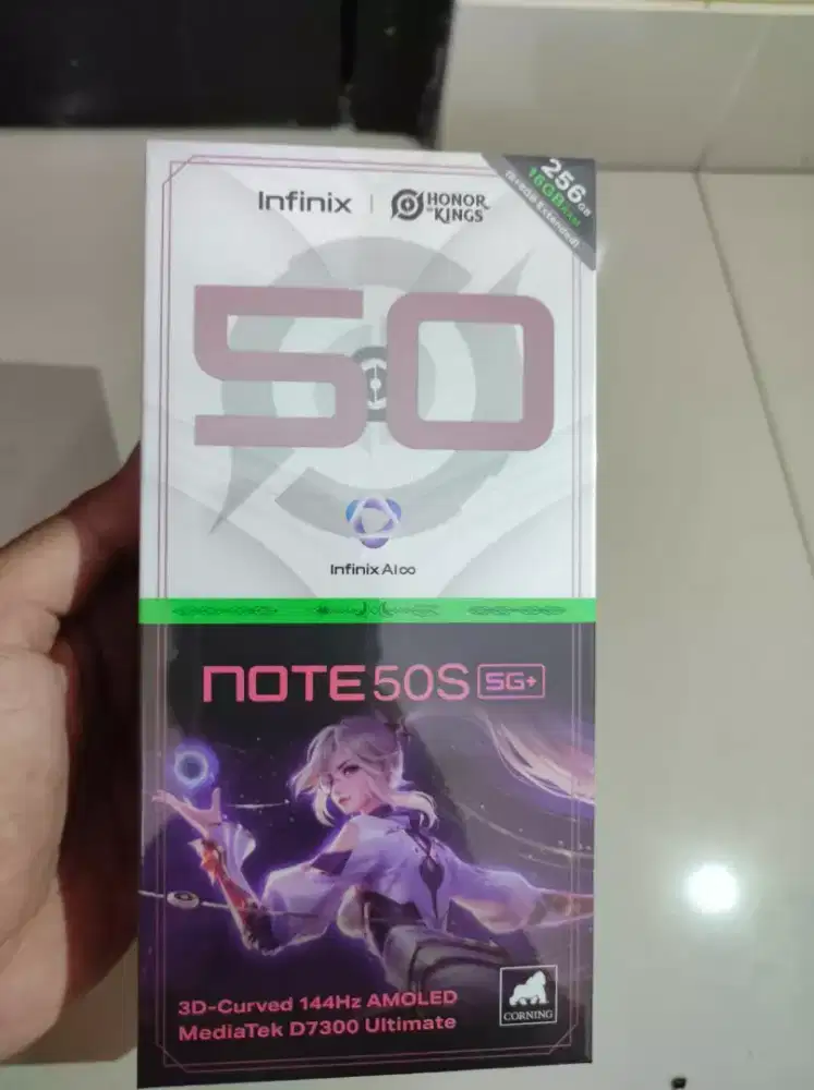 Infinix Note 50S 5G+ RAM 8/256 BARU SEGEL