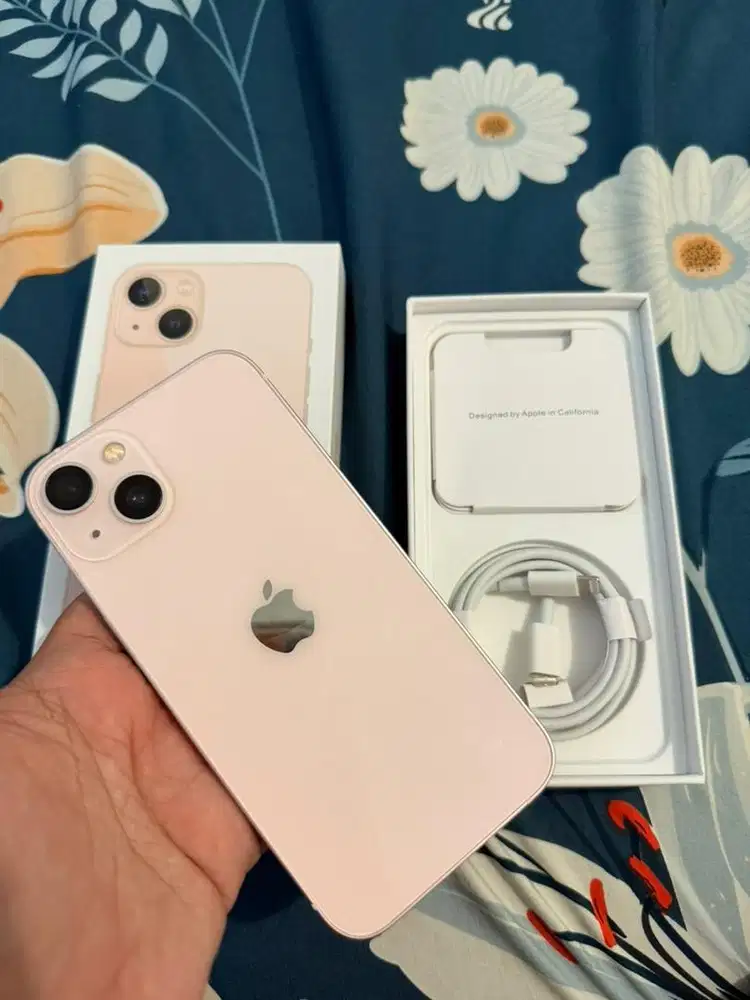 Iphone 13 basic pink 128 inter baru beli