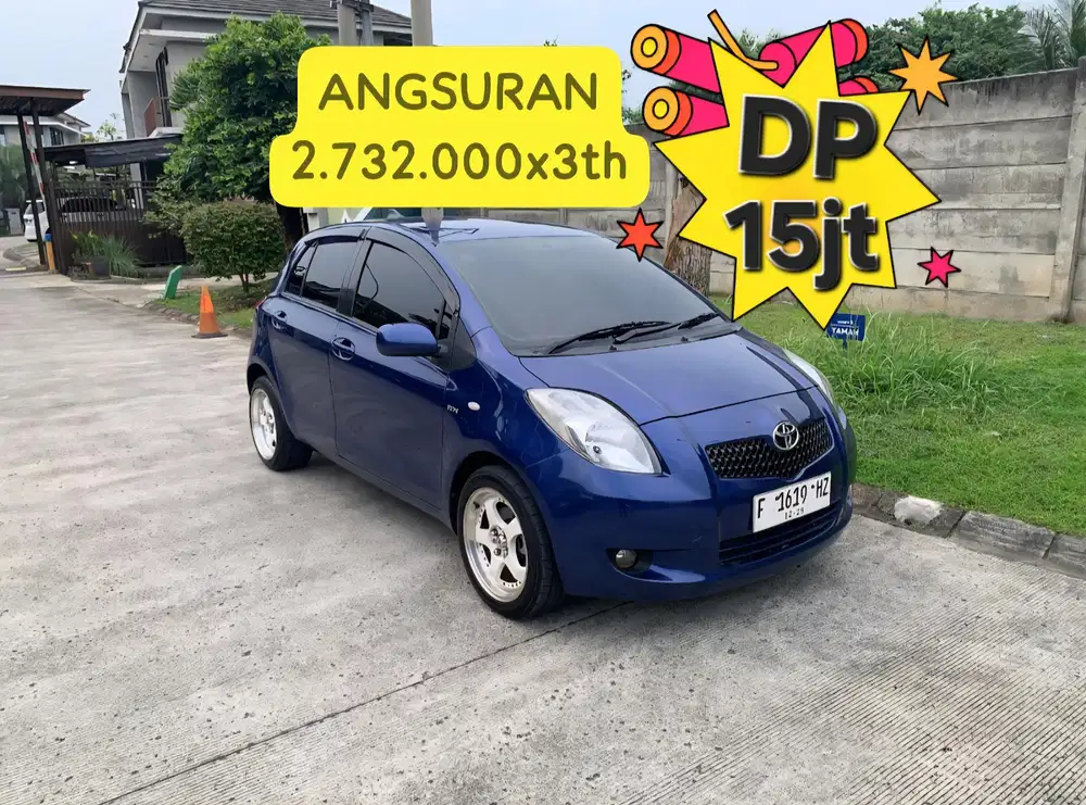 Toyota Yaris E manual 2006 siap pakai