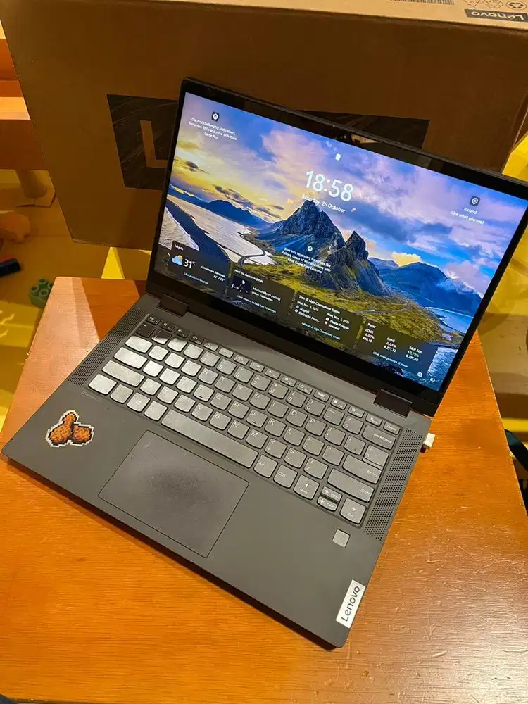 Laptop Lenovo Ideapad Flex 5 Bekas