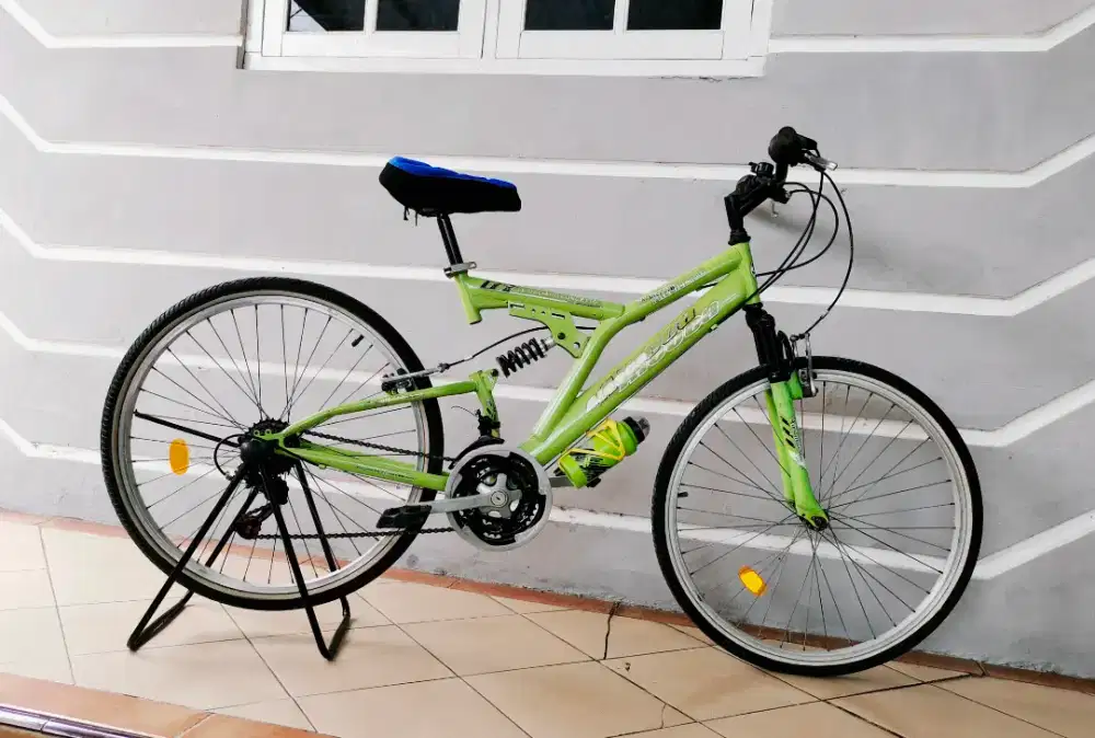 Sepeda gunung MTB merek aleoca uk'26 hrg 500rb net