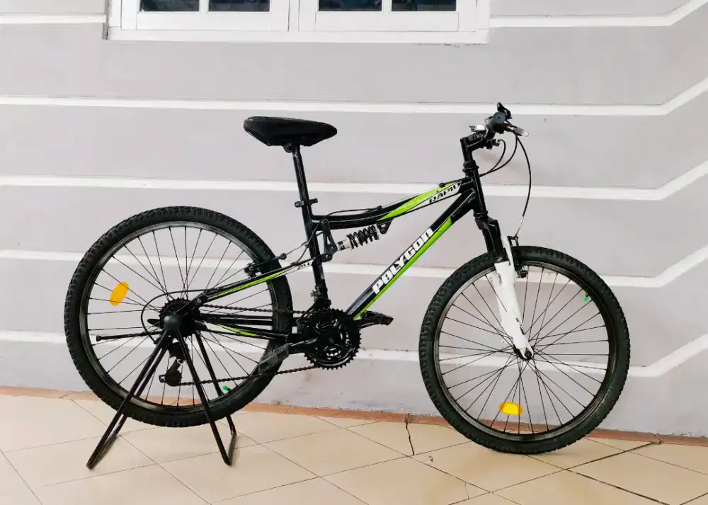 Sepeda gunung MTB merek polygon uk'24 hrg 680rb net