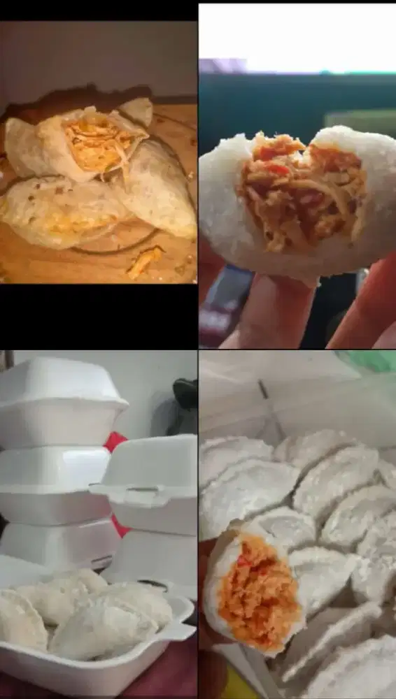 Cireng ayam suwir mama taff