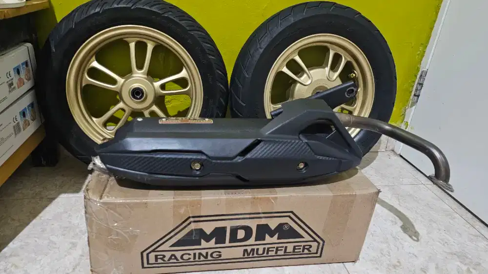 Velg scoopy + knalpot