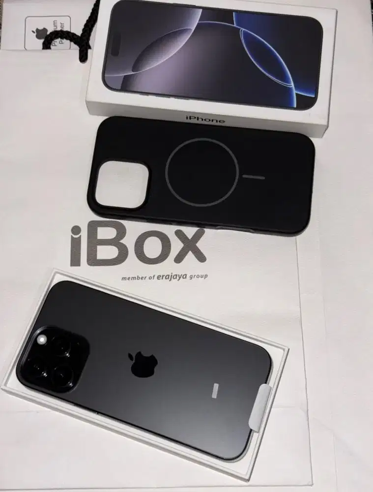 iPhone 16 Pro Max 256 GB iBox Baru Beli ya