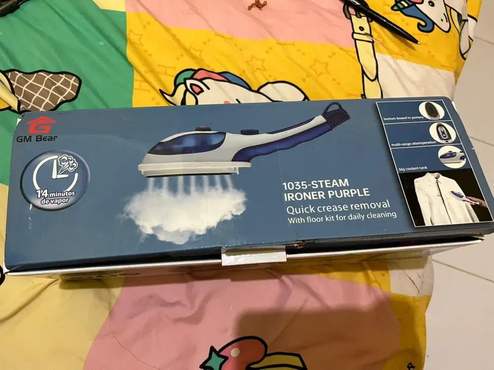 Setrika uap stream ironer