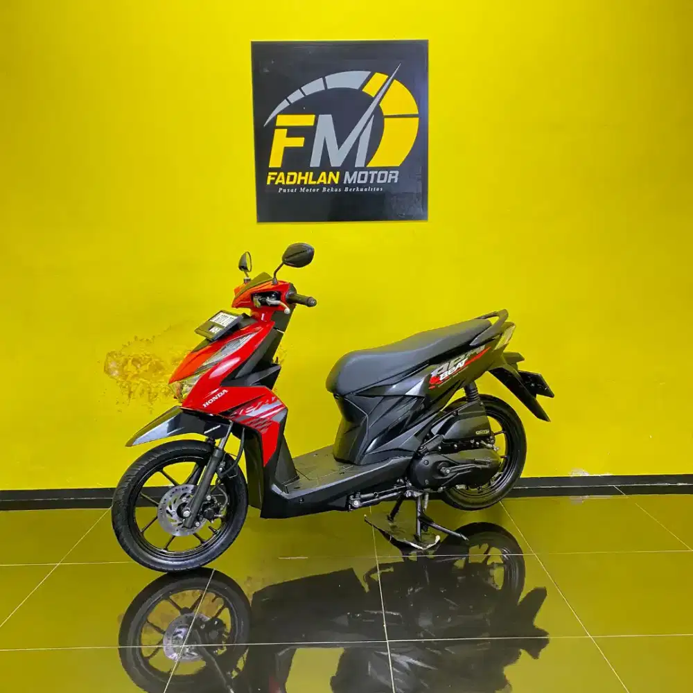 Honda Beat Tahun 2022 merah cash kredit joss istimewa