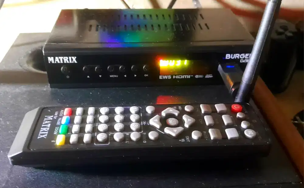 Stb tv digital matrix burger