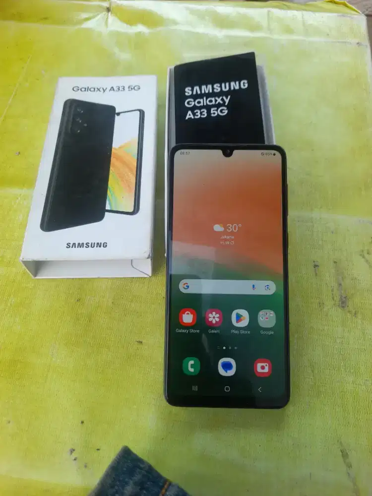 Samsung A33 5G 8/256 tutup belakang pemakaian (bisa tt