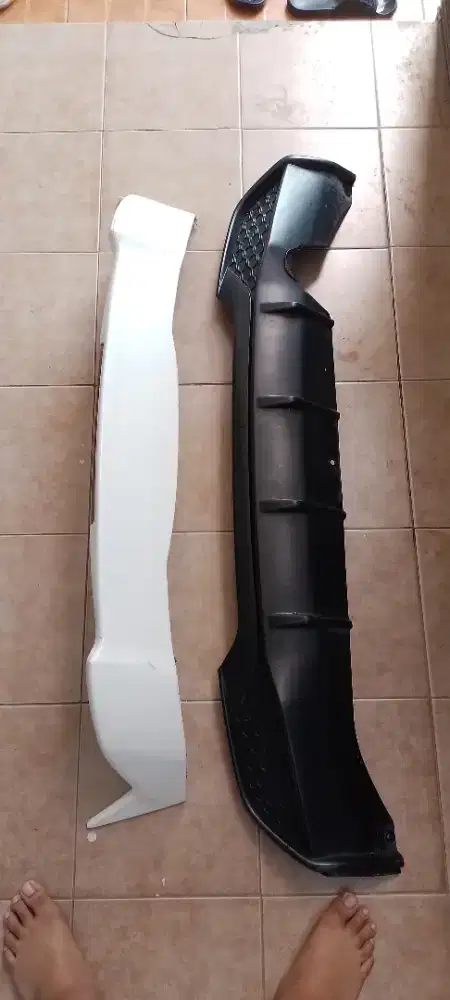 Spoiler + Diffuser ori Brio RS