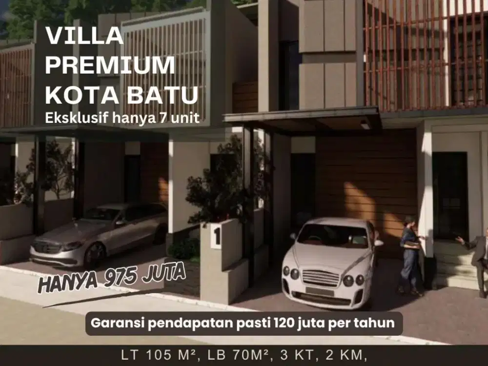 Villa Premium Eksklusif di Kota Batu – Hanya 7 Unit