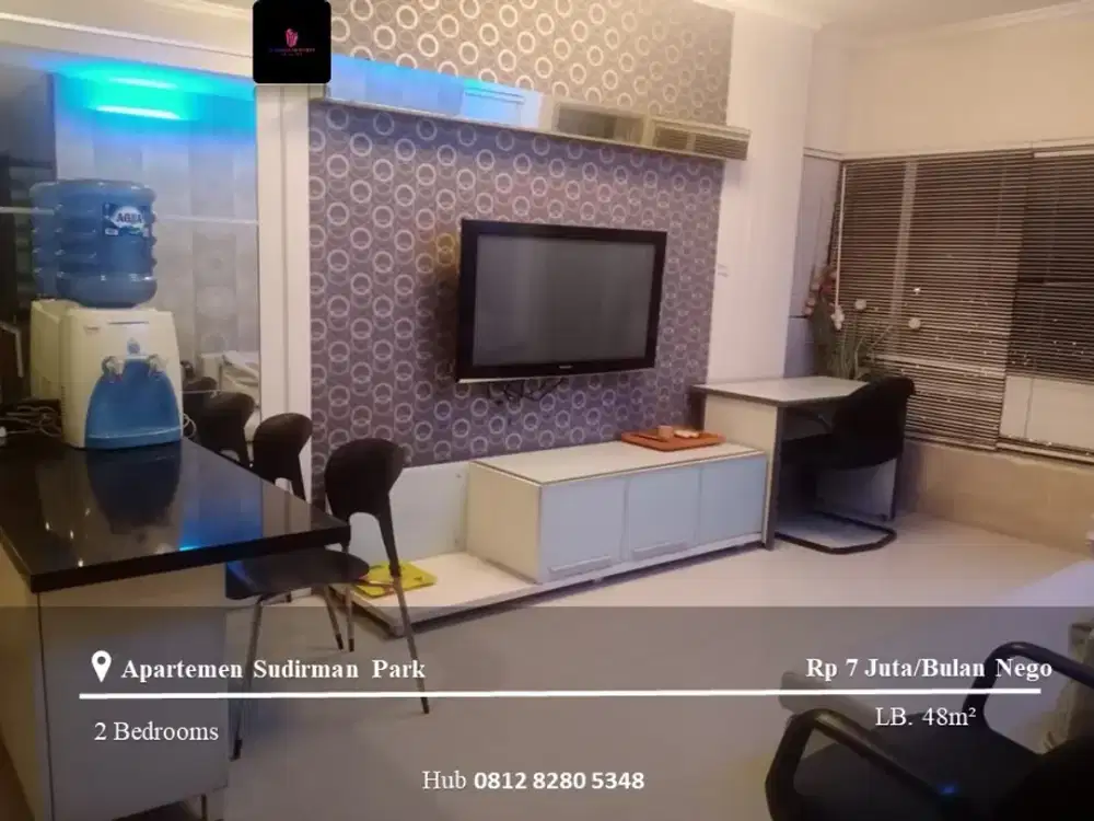 Sewa Apartemen Sudirman Park High Floor 2BR Full Furnished & Renovasi