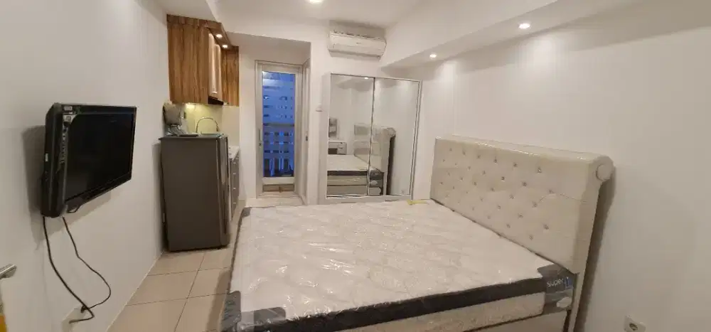 Sewa Studio Apartemen Greenbay Pluit Full Furnish Harian/Bulanan/Tahun