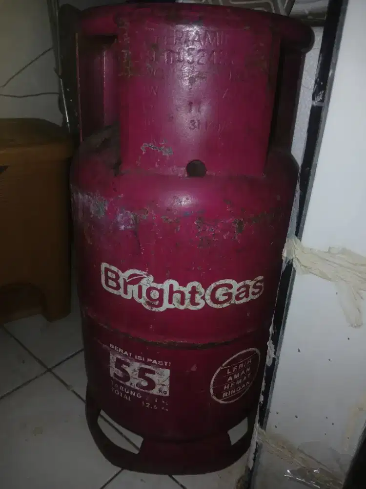 Bright gas 5.5 kg tanpa isi