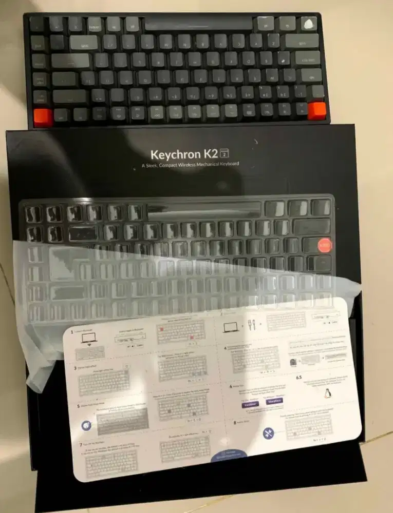 Keyboard Keychron K2 V2 – RGB Wireless Mechanical (75%)