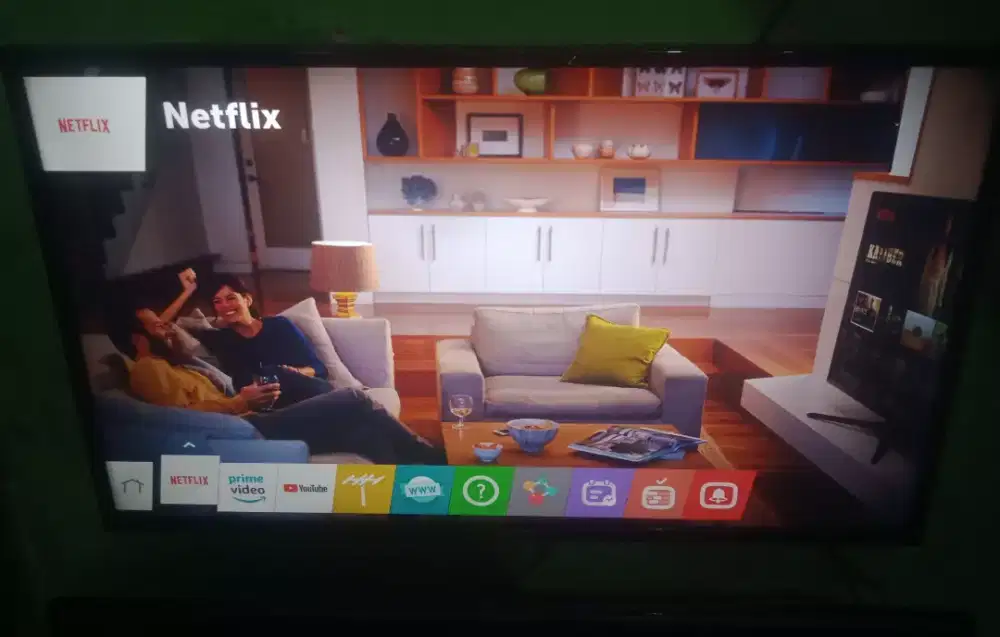 TV smart LG 43 Normal cek sepuasnya