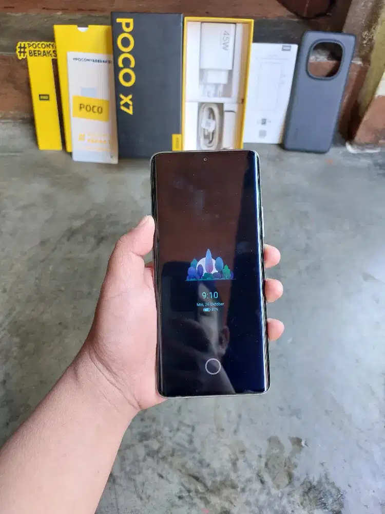 Poco X7 5G 8/256 Fullset ori