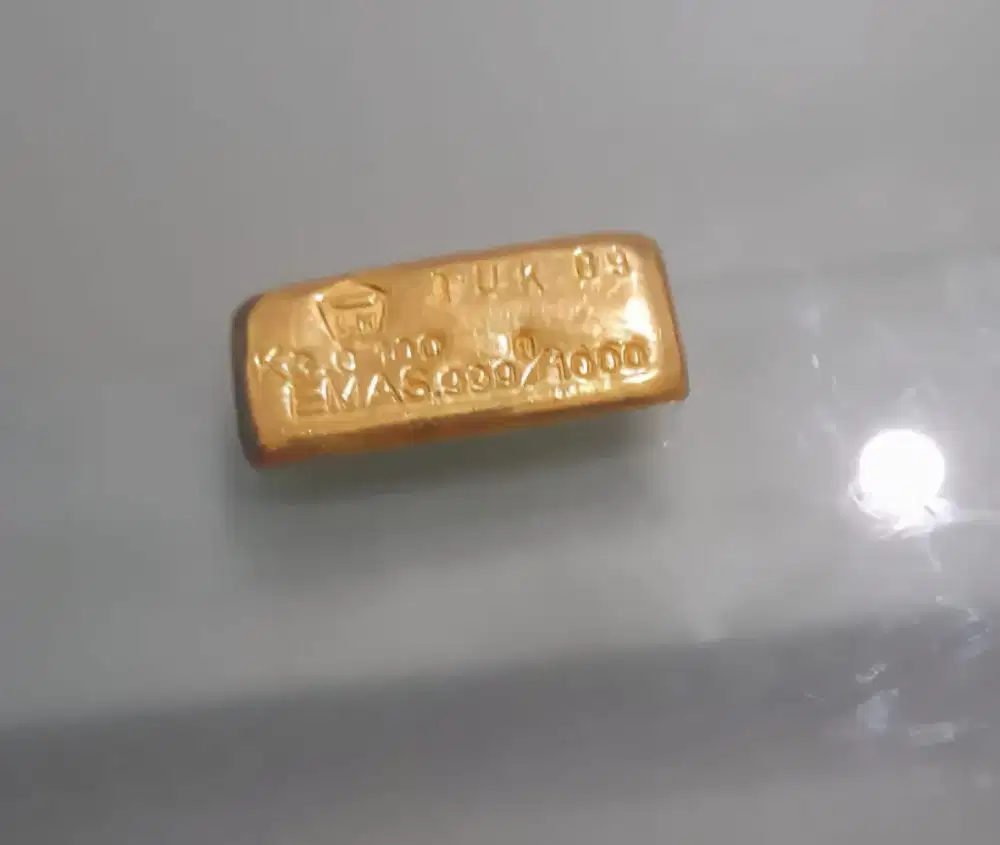 Emas LM tua 100Gr no Sertifikat