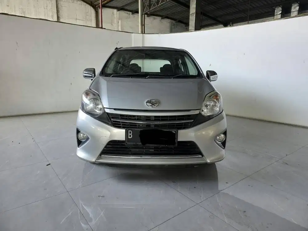 Low Km 34rban Toyota Agya G 1.0 AT ( Matic ) 2013 / 2014 Silver ganjil