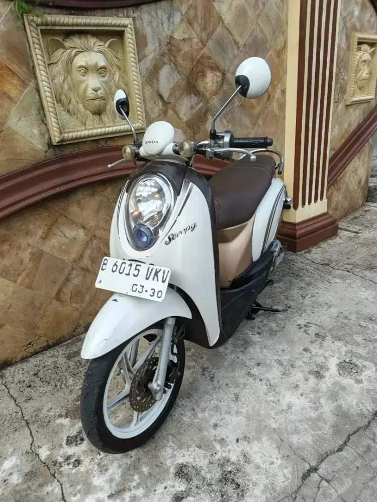 Honda Scoopy KARBU 2011 Lengkap Pajak HIDUP PANJAANG
