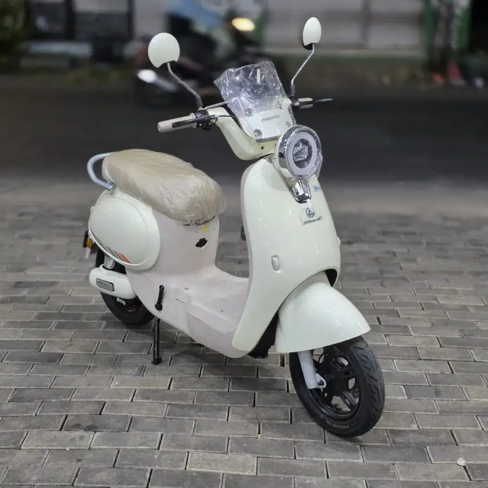 Sepeda listrik pacific splendid baterai litium di obral murah
