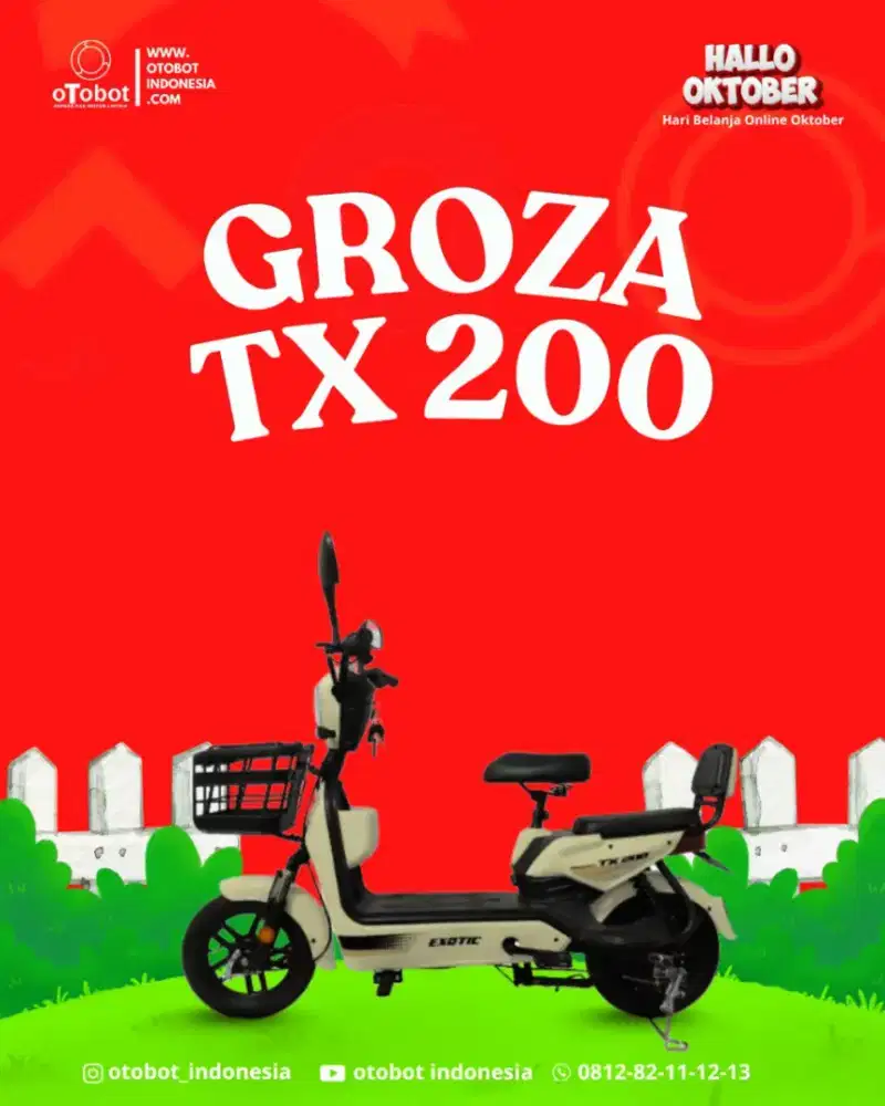 SEPEDA LISTRIK GROZA TX200