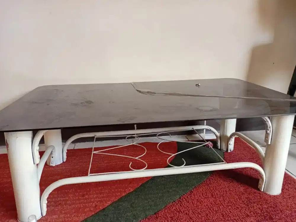 MEJA TAMU KACA SECOND