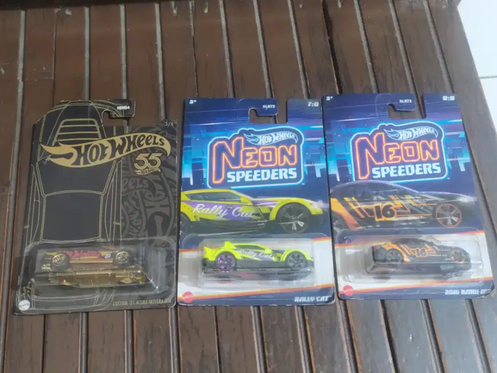 AMBIL SEMUA Hot Wheels Neon Speeder & 55TH