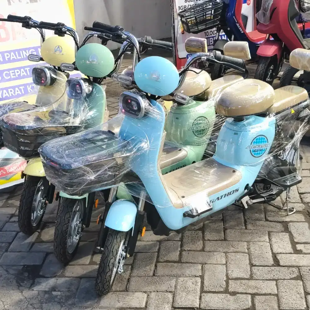 Ready sepeda listrik terbaru harga mulai 3jutaan garansi resmi toko