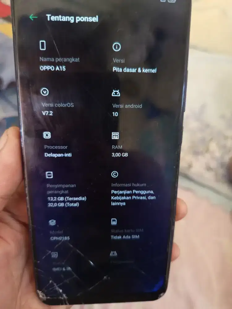 OPPO A15 3/32 layak pakai