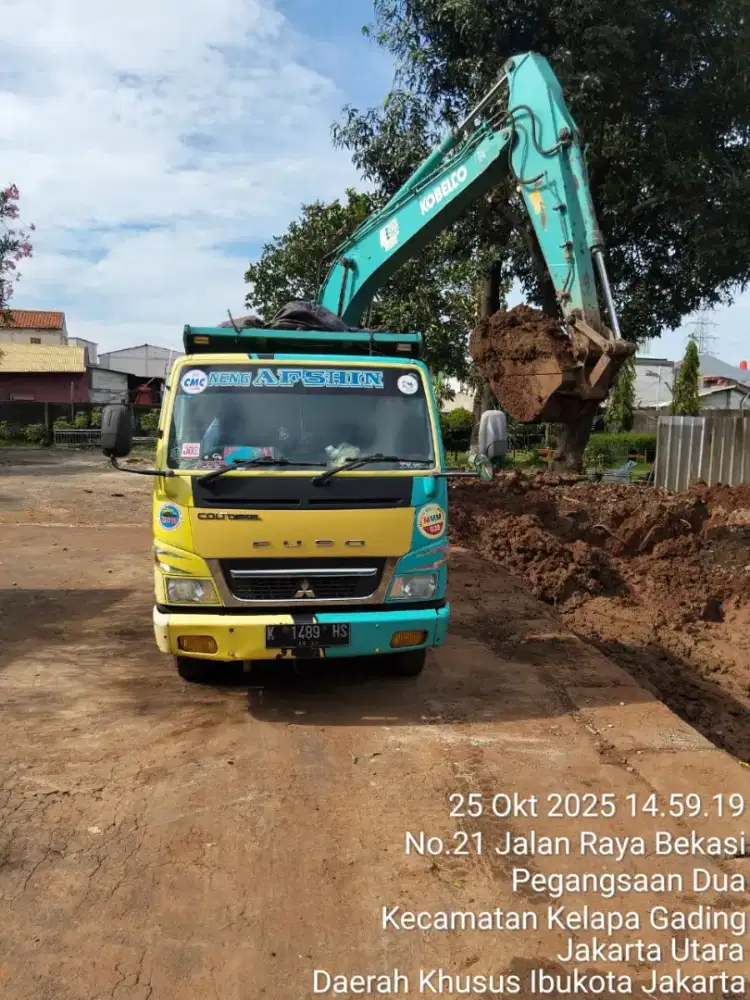 Jasa buang tanah dan pengurugan tanah puing