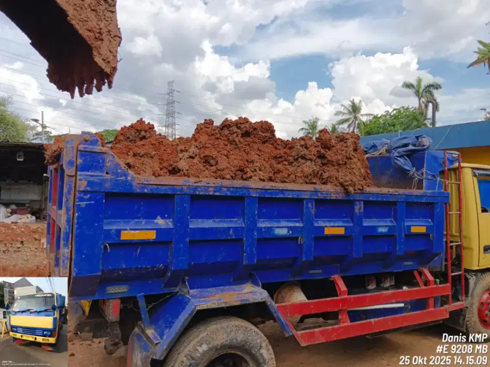 Jasa buang puing dan tanah
