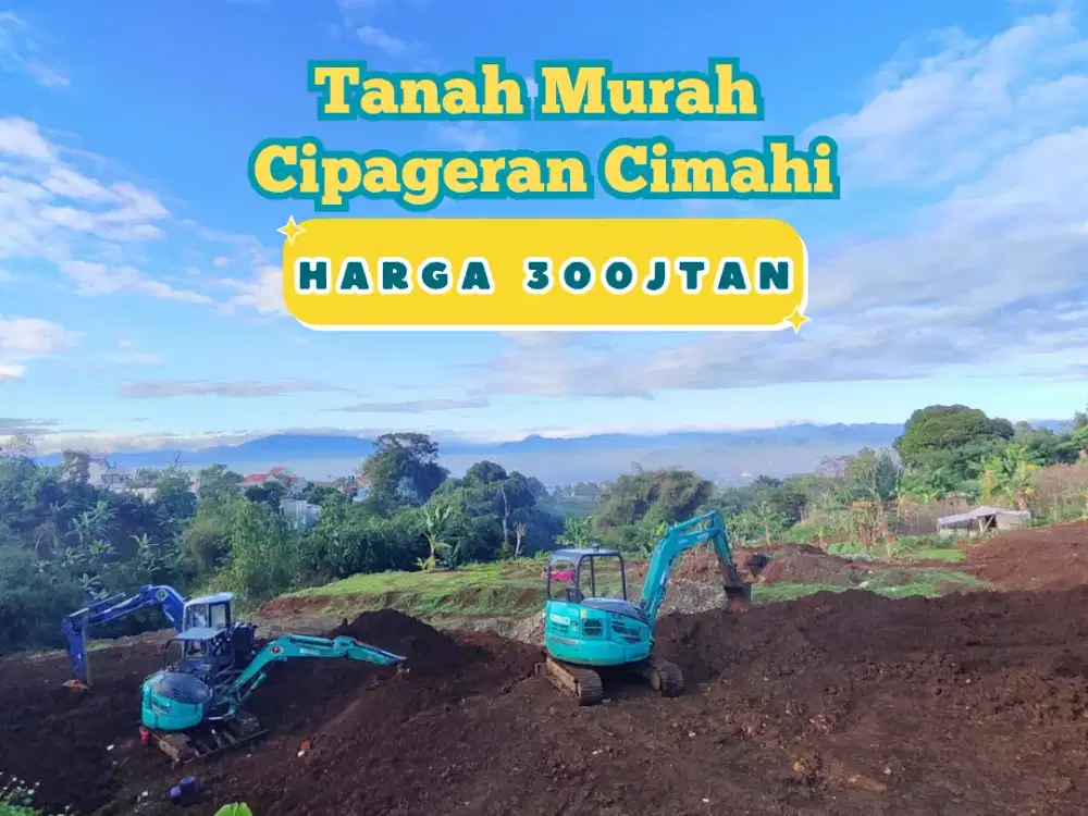 Tanah Murah Cimahi Cipageran View Indah