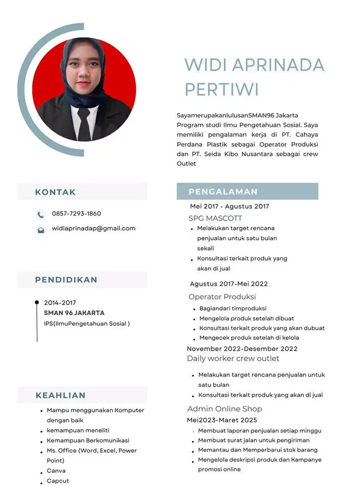 Cari Perkerjaan Admin