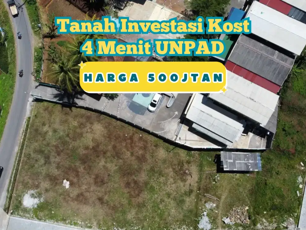 Tanah Kost jatinangor sisa 6 kavling