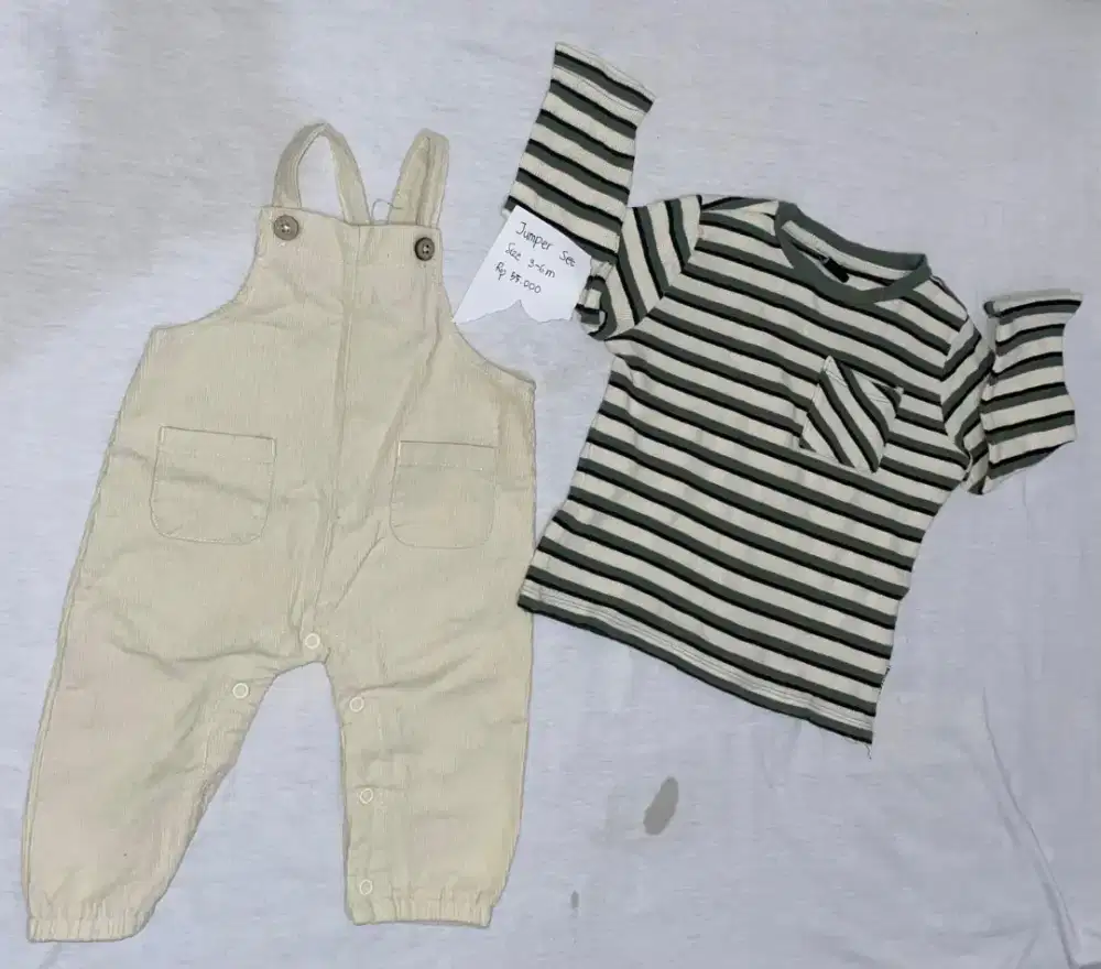 Preloved jumper set (3-6m)