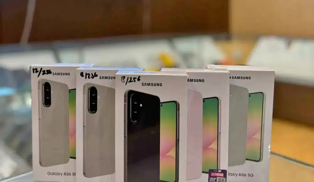 SAMSUNG A56 5G RAM 8&12/256 FREE TA25W+CASE GARANSI RESMI SEIN 1TH