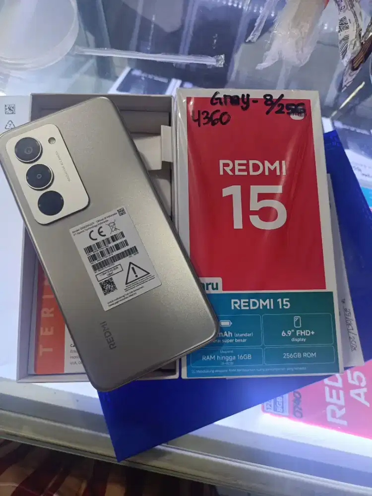 REDMI 15 RAM 8+8/256 PALINGMURAH BISA COD FREE ONGKIR