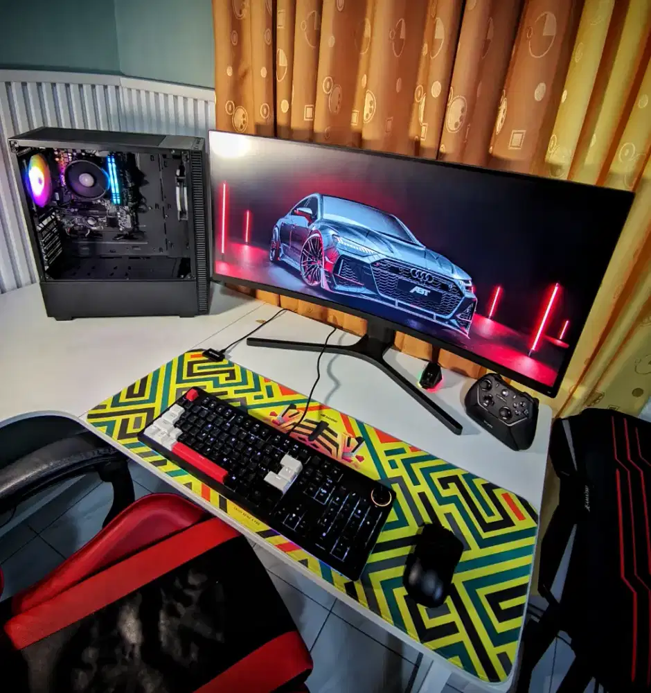 pc gaming murah ryzen 5600g / ram 16gb 3600mhz / ssd / hdd