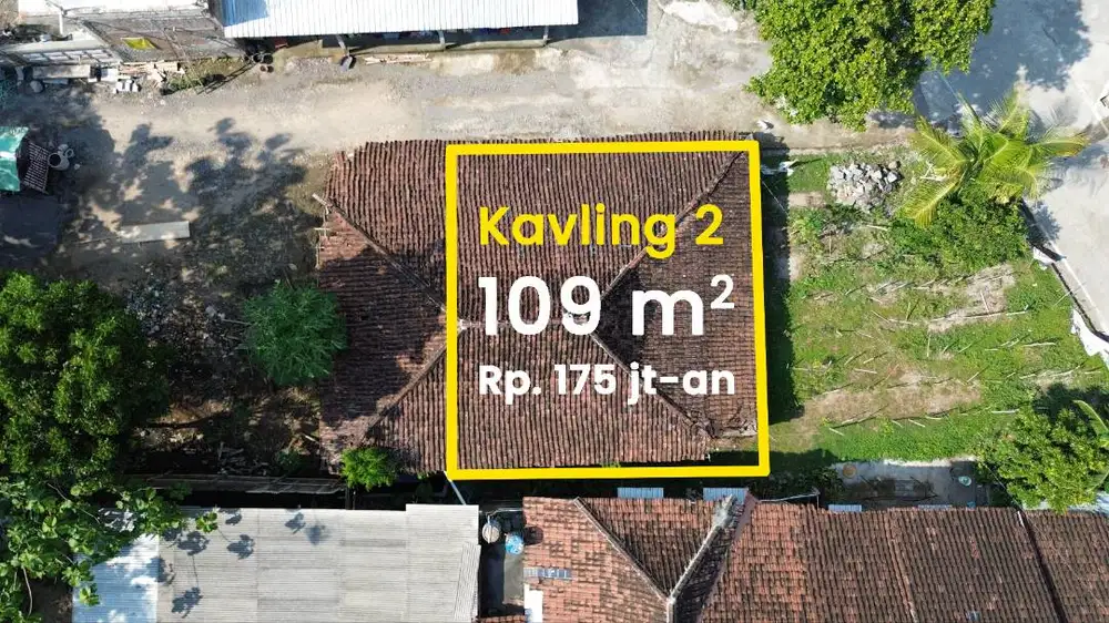 Jual Tanah Kavling 2 Hanya ±220 m dari Jalan Nasional Solo-Sragen