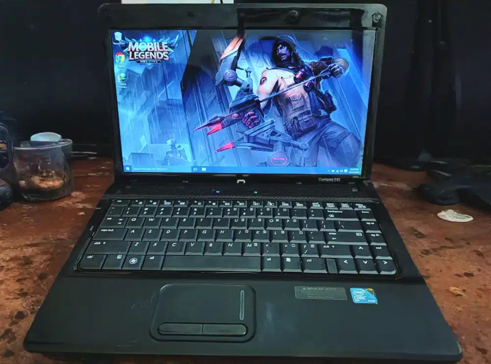 Jual cepat laptop hp compaq bagus
