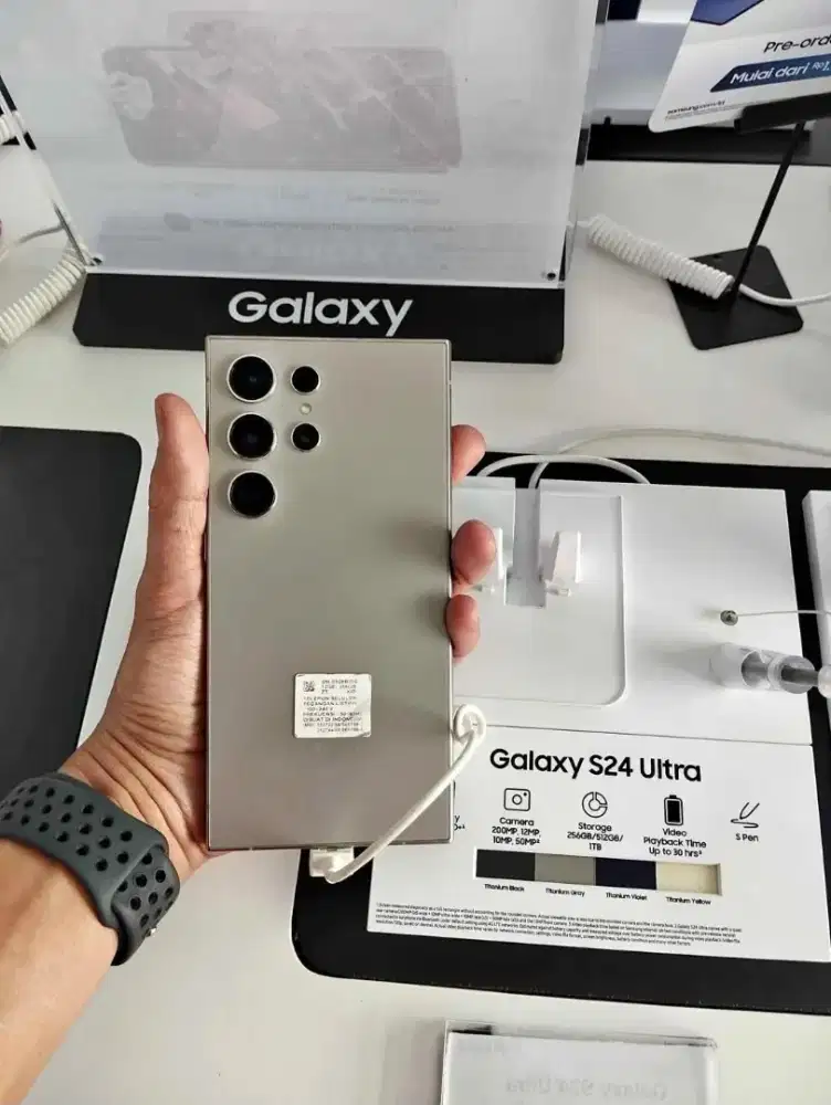 Rp.15.600 . Samsung S24 ULTRA‼️
 UNIT NEW,SEGEL,RESMI SEIN ‼️