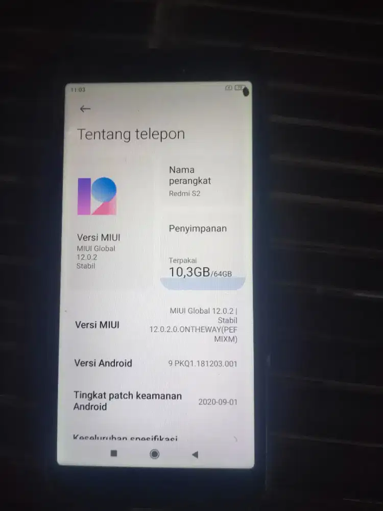 Hp Redmi S2 second