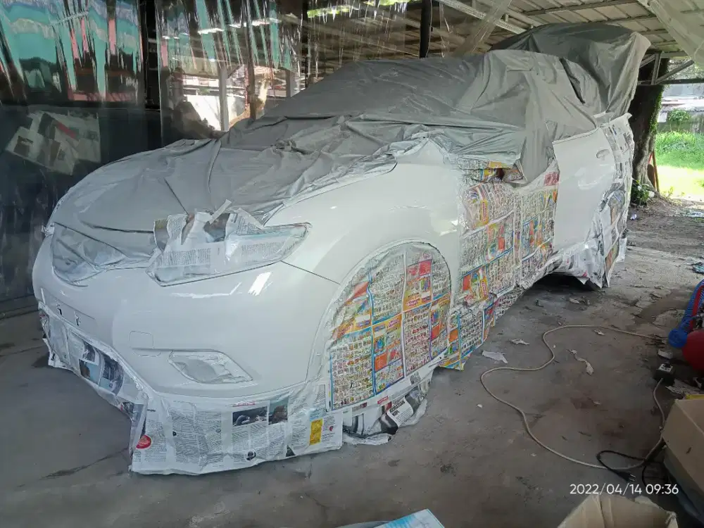 Bengkel cat dan salon mobil