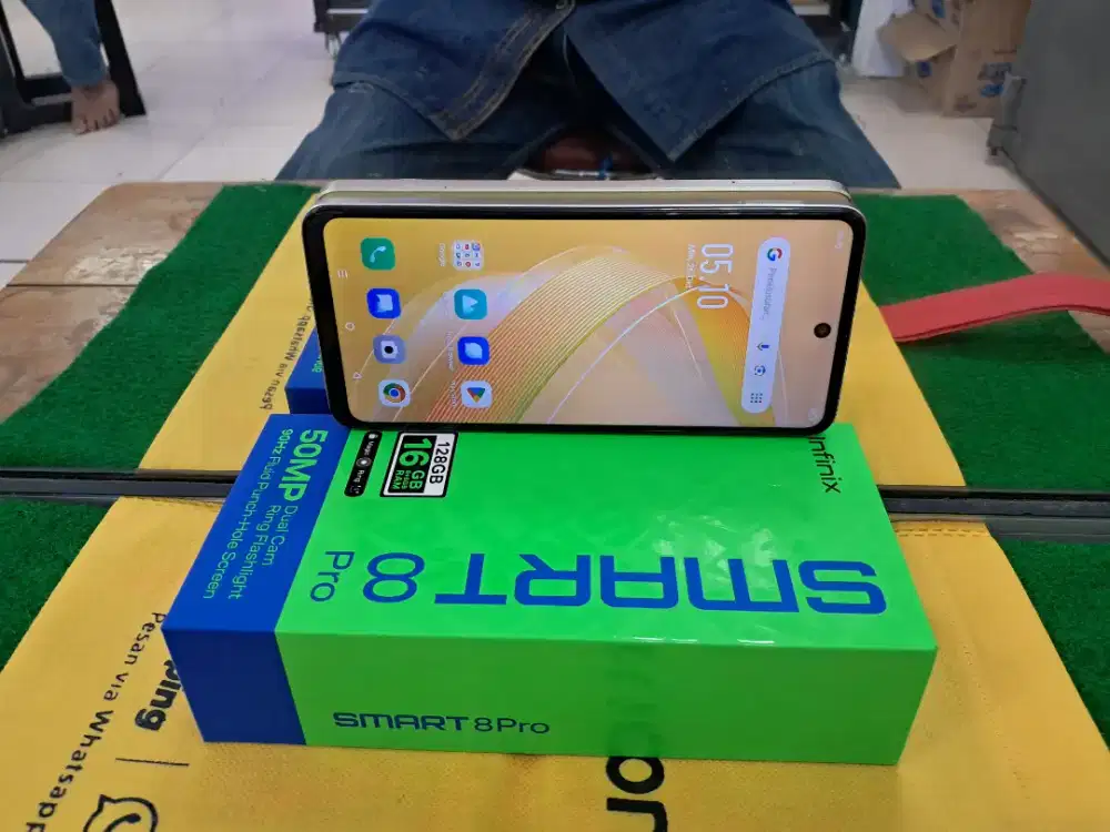 Infinix Smart 8 Pro Ram 8 /128 gb mulus no minus lengkap
