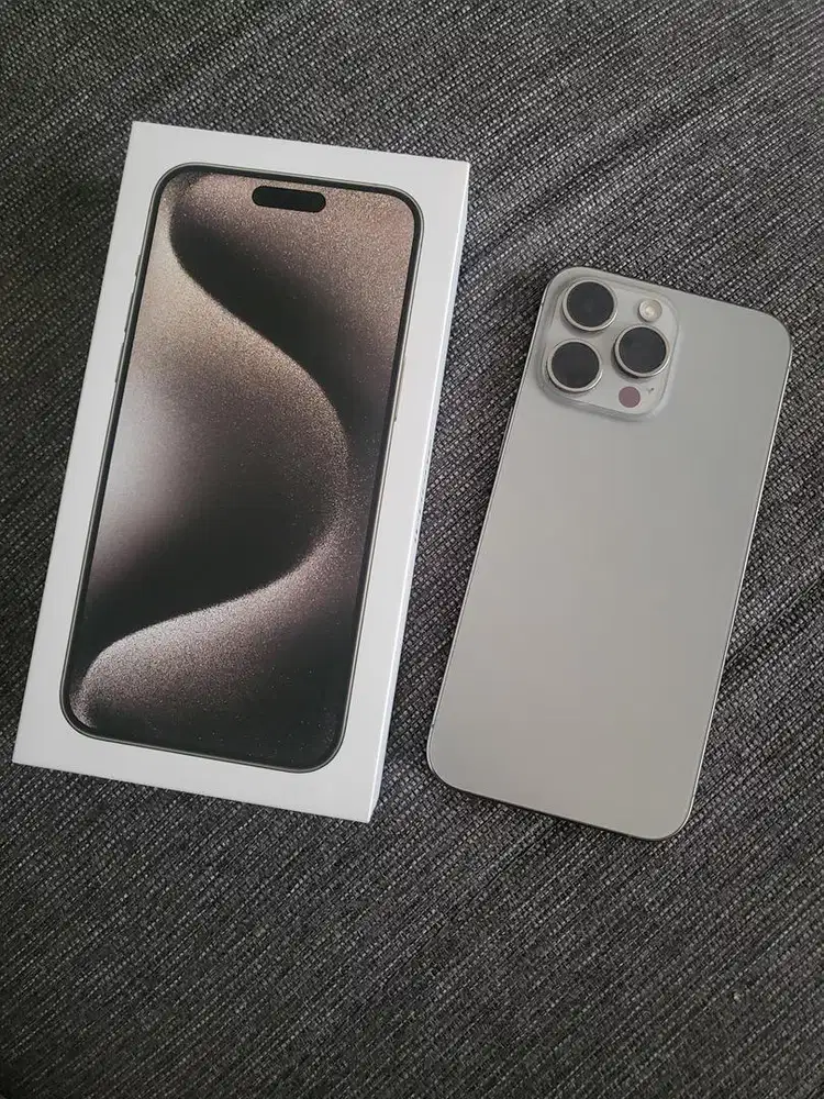 Iphone 15 Pro Max 256 Natural Titanium