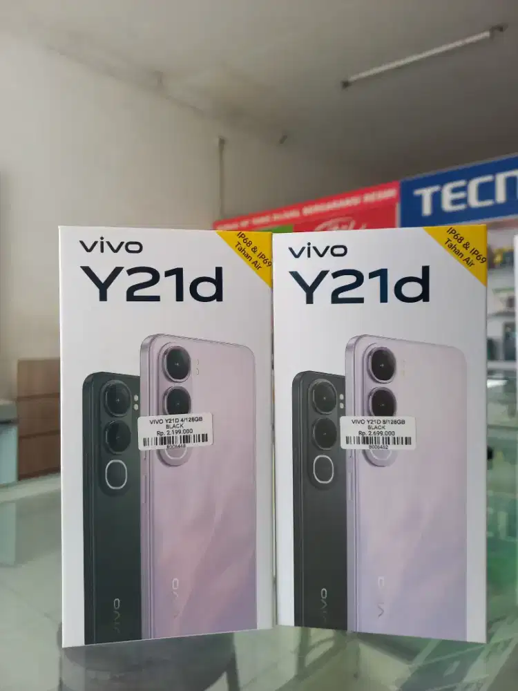 Vivo Y21d 8gb / 128gb Bergaransi Resmi