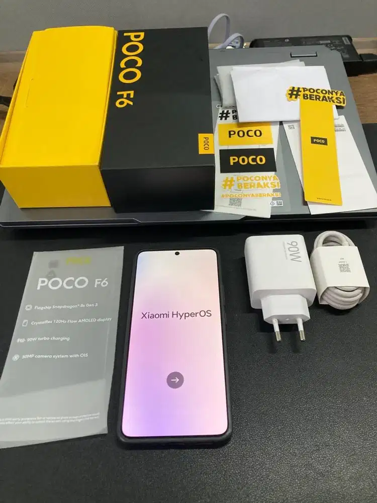 Xiaomi POCO F6 (12GB + 512GB) — Hitam