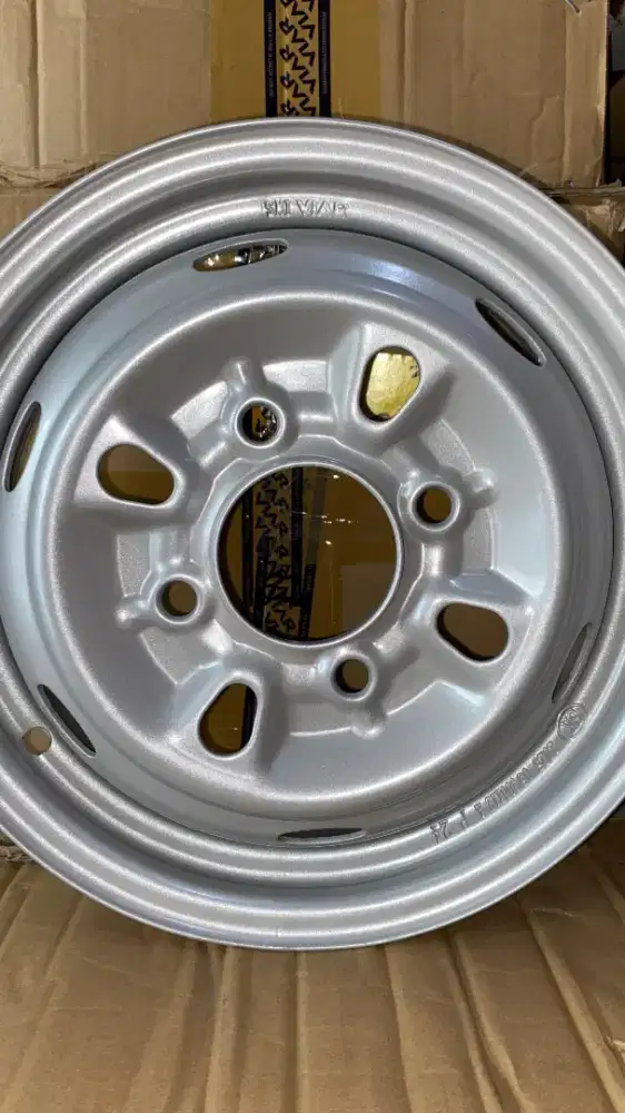 (ORIGINAL VIAR)VELG MOTOR RODA TIGA  UKURAN RING 12